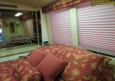 Privacy blinds and separate sun shades